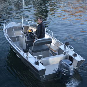 Bateau à rames en aluminium Ecocampor 18 pieds, bateau de pêche en aluminium à vendre - Product Image 6