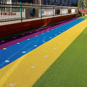 Gazon artificiel Xinchengzhi 1,0 m, couleur unie arc-en-ciel, en plastique, pour décoration extérieure, mariage, maison - Product Image 5