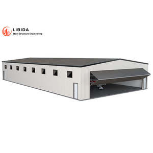 Structure de portique en acier préfabriqué certifiée CE Q345 pour entrepôt et atelier avec garantie d'un an par LIBIDA - Product Image 3