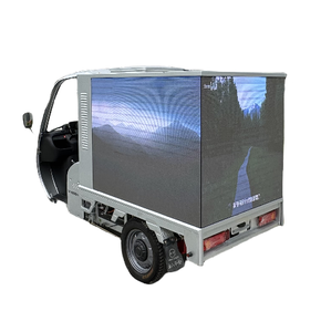 3D 3-Sided LED Display Mobile Advertising Vehicle Electric Metal Scooter <strong>Bike</strong> for Outdoor Events 3 Wheels - Product Image 1