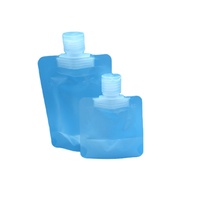 Sachet Doypack avec bec verseur, design créatif et innovant, personnalisable, en composite laminé OPP/CPP/PA/PE, imprimé, pour emballage alimentaire