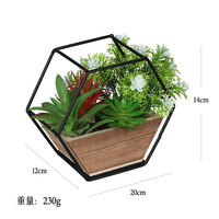 Tulipe artificielle hautement réaliste en PE écologique pour la décoration intérieure, avec pot en fer forgé