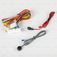 Système universel d'entrée sans clé Ke602 Micca 12V Verrouillage de la télécommande du véhicule Déverrouillage du coffre Système d'entrée sans clé pour voiture