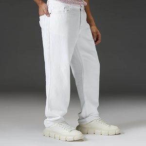 Jeans Carotte Femme Imprimé Effet Délavé Qualité Supérieure Coupe Large Slim Hiver Automne Style Hip Hop - Product Image 6