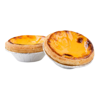 Moule à tartelettes en aluminium jetable de qualité alimentaire, antiadhésif, écologique et résistant au four