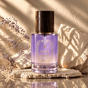 Botellas de Perfume de Vidrio Vacías de Lujo Personalizadas, Elegante Tapa de Madera, Botella con Degradado de Color, 25ml 50ml 100ml, con Impresión Personalizada Premium - Product Image 4