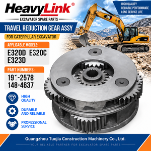 Ensemble d'engrenages de réducteur de translation pour excavatrice Caterpillar E320D E320C E323D, Pièce de rechange, Références 191-2578 148-4637 - Product Image 1