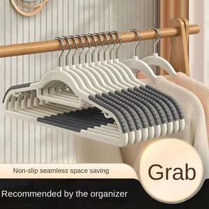 Пластиковые верхние вешалки, многофункциональные вешалки для одежды, оптовая продажа, бутик, Нескользящие вешалки для одежды - Product Image 3