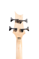Guitare basse électrique Clevan OEM personnalisée avec micros HH, manche en érable, touche en palissandre, 24 frettes, contrôle d'égalisation actif, échelle de 864 mm, finition brillante