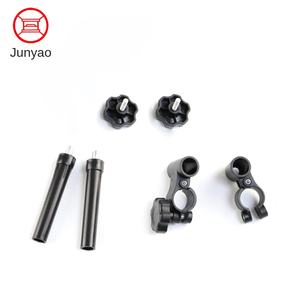 เก้าอี้รถเข็นพลาสติก ABS สีดำปรับได้อุปกรณ์เสริมสำหรับคณะกรรมการอาหารดูแลโต๊ะอาหารถาดบนโต๊ะอาหารทางการแพทย์ - Product Image 4