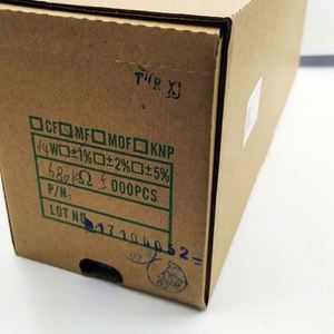 Factory Direct MF1/4W-680Kohm1% T52 1/4W Resistors Metal Film Resistors 680Kohm 1% 1/4W - Product Image 1