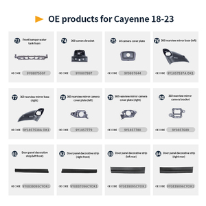 Teggray Nouvelle Plaque de Couverture de Caméra de Rétroviseur 360° Certifiée ISO9001 de Haute Qualité (Gauche) 9Y1857779 pour <span class=keywords><strong>Cayenne</strong></span> 2018-2023 - Product Image 3