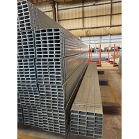 Tubo Cuadrado de Acero Galvanizado Personalizado, Grado Q235B/Q355B, 20x20-600x600 mm, Estándar ASTM, Equipo de Construcción