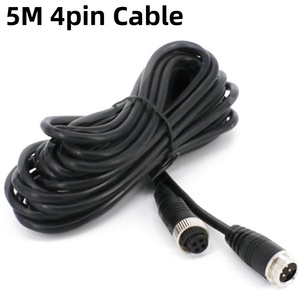 <span class=keywords><strong>สาย</strong></span>ต่อวิดีโอแบบ 4 พิน สำหรับโรงงาน ความ<span class=keywords><strong>ยาว</strong></span> 3 ม. 5 ม. <span class=keywords><strong>10</strong></span> ม. 15 ม. 20 ม. สำหรับเชื่อมต่อกล้องติดรถบรรทุก รถบัส และจอภาพ - Product Image 2