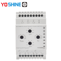 Yoshine YX743FPS220 Miniature Sealed AC220VAC L/N Monophasé 3P4W Relais de phase électronique automatique Protection contre les surtensions