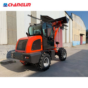 चेंजलिन उच्च गुणवत्ता वाले संबंध 36.8kw रेटेड पावर डबल पंप छोटे मिनी व्हील लोडर 1200 किलो - Product Image 5