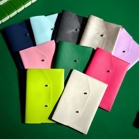 En gros, Pochette de rangement portable pour cartes de Mahjong et règles, Accessoires de divertissement et de fête pour Mahjong