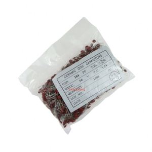 Condensadores de Disco Cerámicos de 0.1uf <span class=keywords><strong>100nf</strong></span> 50V, Componentes Electrónicos Nuevos, Chip IC - Product Image 1