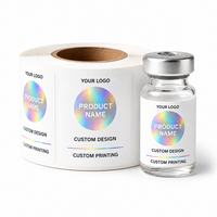 Étiquette personnalisée imperméable pour flacon de peptides, impression d'étiquettes pour flacon de 3 ml pour bouteille
