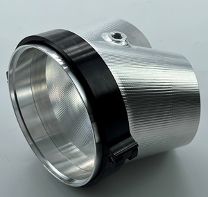 Алюминиевая заготовка с ЧПУ Впускной <span class=keywords><strong>3</strong></span> "- 4" слить с зажимом - Product Image 2