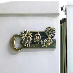 ที่เปิดขวดตู้เย็นแม่เหล็กโลหะแบบใหม่ขนาดกลางสำหรับเทศกาลอีสเตอร์โรงเรียนพิธีล้างบาปในโอกาสโอกาสยกเลิกของนักท่องเที่ยวเม็กซิโก - Product Image 3