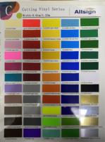 ALLSIGN - Lámina Reflectante de Vinilo en Varios Colores, Material para Corte con Plotter, Rollo de Película Reflectante con Cuentas de Vidrio