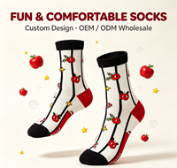 Chaussettes en coton tendance et ludiques, motif de dessin animé amusant, chaussettes confortables de qualité supérieure, logo personnalisé, OEM ODM, vente en gros directe