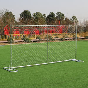 Barrière de sécurité portable pour le marché américain, panneau de clôture temporaire en chaîne de qualité construction - Product Image 1