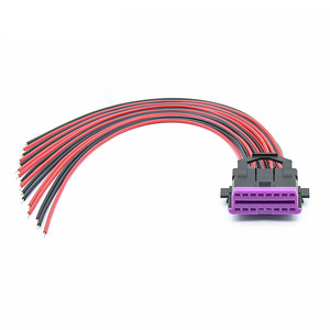 Cable de extensión OBD2 hembra Aermotor de 30 cm con terminal de clip de 16 pines para VW - Product Image 1