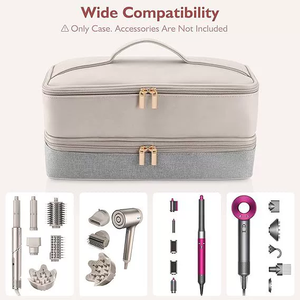 2025 nuevo estuche de transporte portátil de doble viaje para <span class=keywords><strong>Dyson</strong></span> <span class=keywords><strong>Airwrap</strong></span> Styler/accesorio Shark Flexstyle - Product Image 3