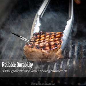 Thermomètre à viande sans fil Bluetooth numérique Tuya portée de 170M avec télécommande rétroéclairée et sonde en acier inoxydable Construction métallique - Product Image 5