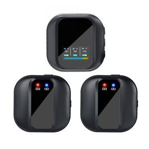 2024 OEM USB chuyên nghiệp vlog kép không dây Lavalier Microphone hệ thống - Product Image 1