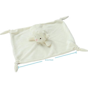 Enfant en bas âge Snuggle Toy Animal en peluche bébé en peluche Animal couverture de sécurité confortable en peluche bébé couverture de sécurité Loveys - Product Image 5