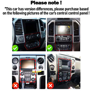 12,1 ''Android14 Carplay Auto para Ford F150 F250 F350 F450 2016-2021Tesla estilo pantalla coche Radio reproductor Multimedia GPS Navi - Product Image 3