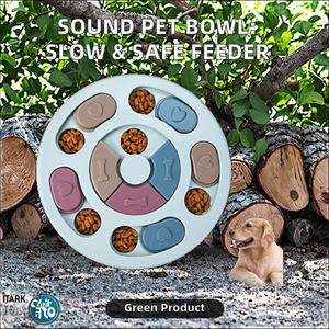 Juguetes de Plástico para Perros, Rompecabezas de Entrenamiento de Inteligencia, Diseño de Dibujos Animados, Ecológicos, para Enriquecimiento Mental, Dispensador de Comida Lenta, Juguetes para Mascotas - Product Image 3