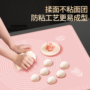 Silicone Kneading <b>Mat</b> Food Grade Non Stick With Graduations For Dough <b>Rolling</b> And Pastry Making - Product Image 4
