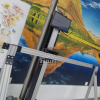 Impresora Mural 3D 5D de Grado Industrial con IA, Máquina de Pintura de Paredes, Máquina de Pulverización de Paredes Totalmente Automática, Máquina de Pintura de Paredes