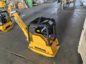 Motor diésel portátil Reversible duradero de alta calidad, compactador de placa de 160KG con placa de hierro - Product Image 5