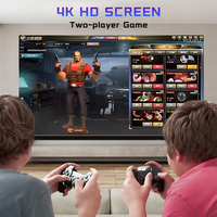 Projecteur de jeu Console de jeu vidéo classique Projecteur LCD portable Sortie 720P 1080P Projecteur Hy300 pour fête à la maison