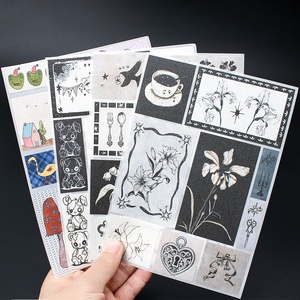 Custom Textured Sand Pre Cut Aesthetic <strong>Sticker</strong> Sheet <strong>for</strong> <strong>Journaling</strong> and Planner - Product Image 1
