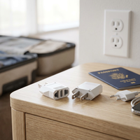 Adaptateur de prise européenne vers américaine 220V/250V vers 110V, convertisseur AC avec prise de type A pour les voyages
