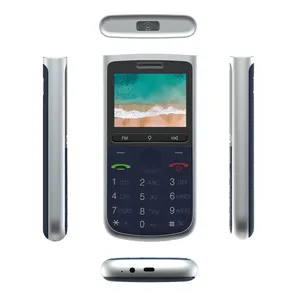 4G LET 2.4inch TFT senior flip phone dual SIM card senior phone 3G SOS hot key unlocked GSM 2G feature phone low price