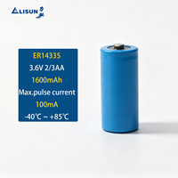 Wholesale ER14335 3.6V 1600mAh Lithium Thionyl Chloride Battery UL1642 Certified for Medical Devices and Scientific Instruments