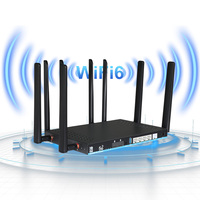 Router Roaming MVNO EUICC Kartu SIM Openwrt Router 5G Modem WiFi6 Hotspot 5G Esim untuk ATT T-Mobile Verizon