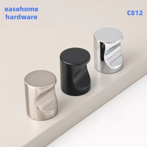 Kenop dan pegangan kabinet ruang tamu Modern aluminium desain tahan lama untuk Laci dan lemari - Product Image 4