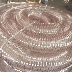 ผู้ผลิตท่อเหล็ก <span class=keywords><strong>PU</strong></span> แบบยืดหยุ่นป้องกันไฟฟ้าสถิตสำหรับระบบ HVAC - Product Image 5