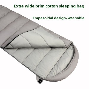 <span class=keywords><strong>Sac</strong></span> <span class=keywords><strong>de</strong></span> <span class=keywords><strong>couchage</strong></span> enveloppant pour adultes, rembourré en coton épais, pour toutes les saisons - Product Image 3