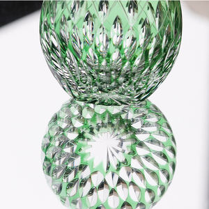 Japonés Edo Kiriko hecho a mano vino cristalería <span class=keywords><strong>Satsuma</strong></span> Kiroko whisky vaso Sake Cup 8 OZ taza de agua en caja de regalo - Product Image 6