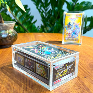 Étui de protection en acrylique TCG pour boîte de booster Pokémon Japon avec couvercle coulissant, protection en acrylique anti-UV, empilable - Product Image 6