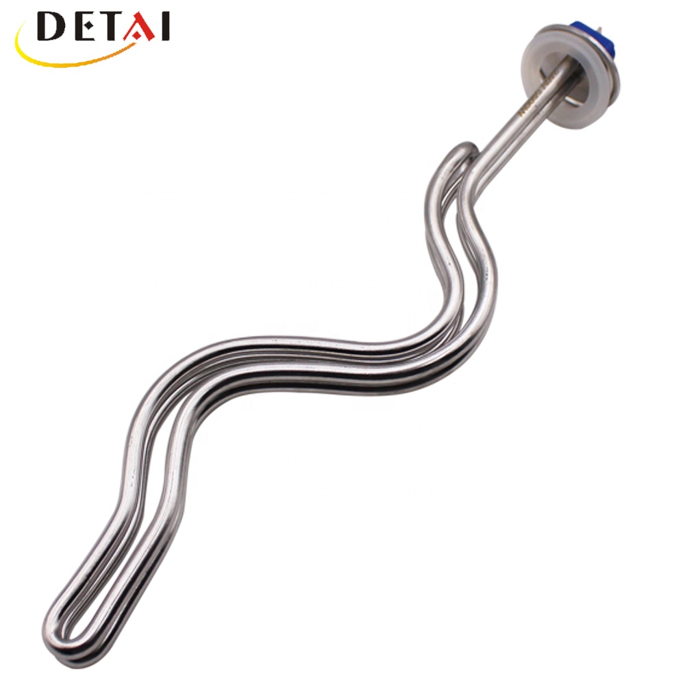 Новый дизайн электрическая нагревательная трубка 240 в 5500 Вт 1,5 ''Tri-clamp SUS304 фланец погружной